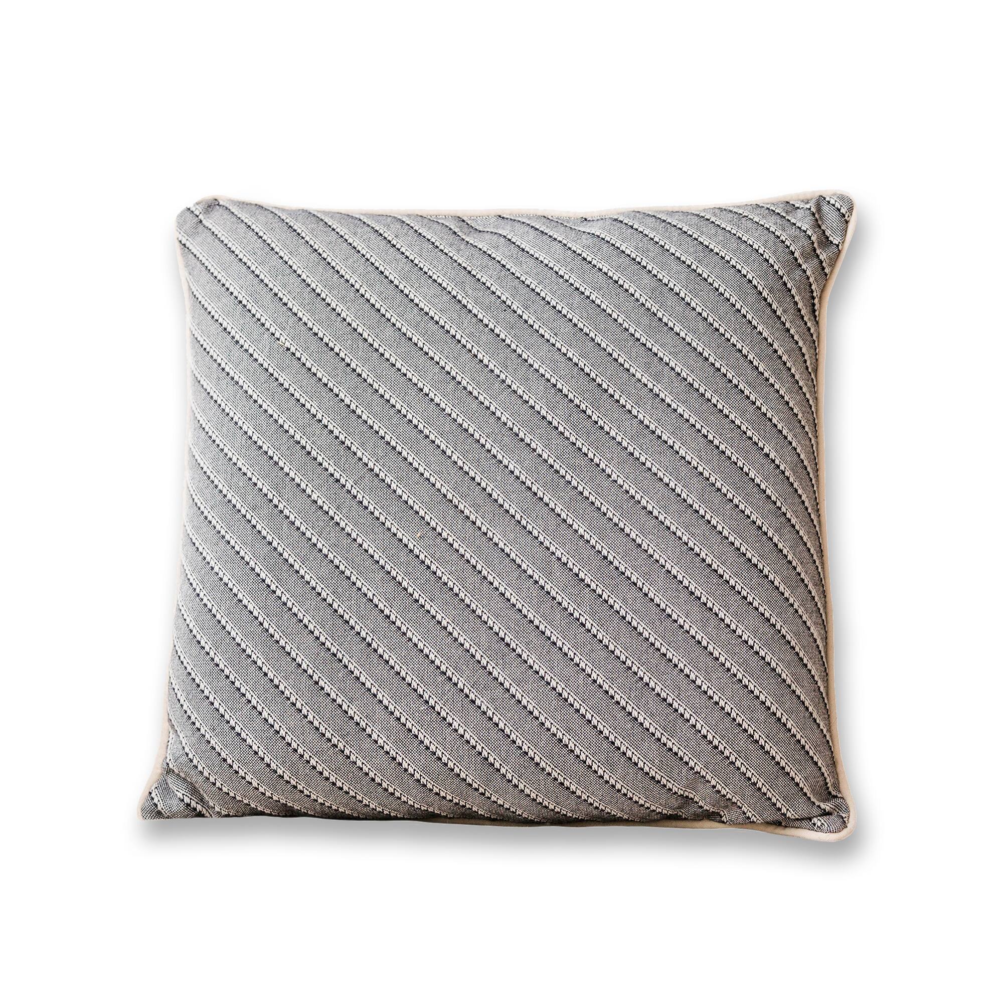 21" x 21" Decorative Woven Cotton Pillow